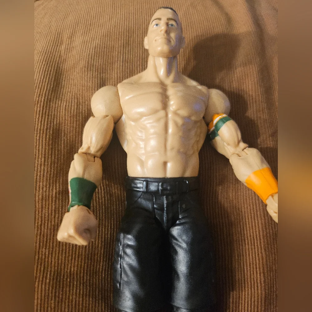 2013 John Cena Never Give Up Action Figure-Mattel WWF WWE WCW NXT ECW AEW TNA-7